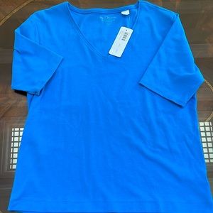 Chicos tshirt size medium/chicos 2 NWT